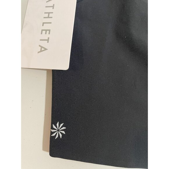 Athleta Womens Black Elastic Waist Performance Shorts XS - Picture 13 of 16